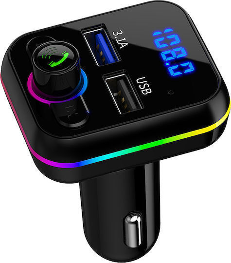 SPV FM Transmitter Car with Bluetooth USB