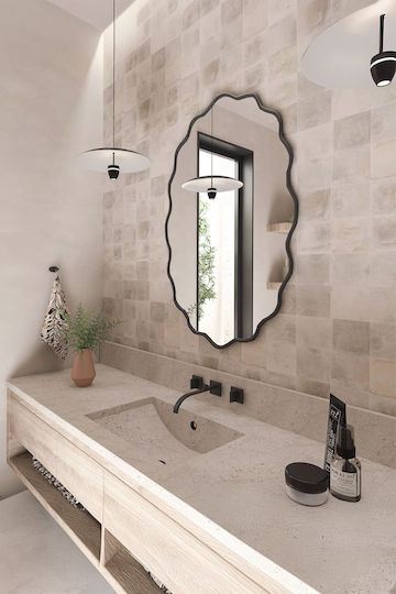 SteweHome Bathroom Mirror 110x60cm Gold