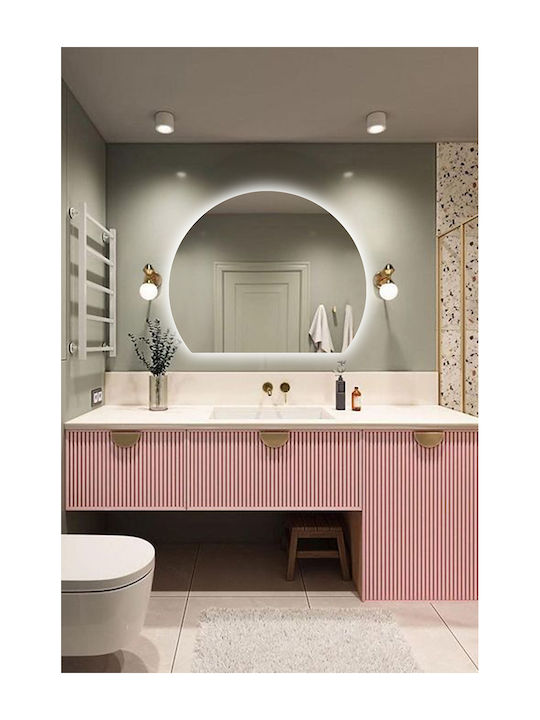 SteweHome Bathroom Mirror Led 65x70cm White