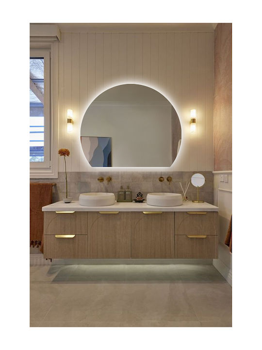 SteweHome Bathroom Mirror Led 65x70cm White