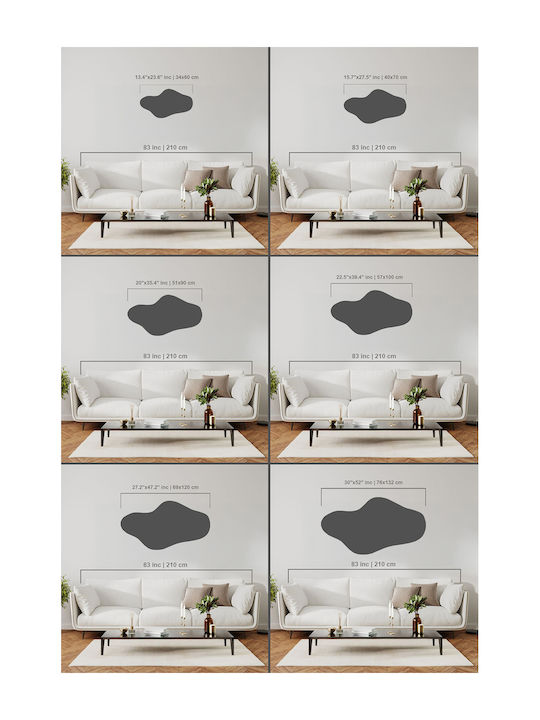 SteweHome Bathroom Mirror Led 30x60cm Yellow