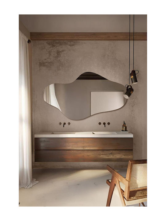 SteweHome Oglindă De Baie Lumini LED 30x60cm Albă