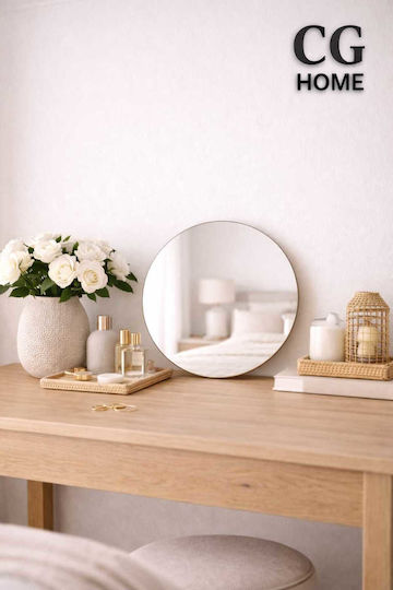 SteweHome Round Bathroom Mirror 45x45cm