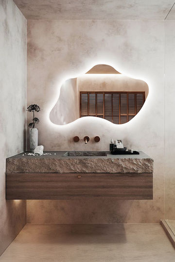 SteweHome SteweHome Led Badezimmerspiegel 94x150cm Weiß