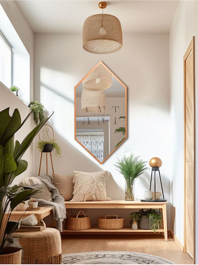 SteweHome STE-021115-V42175-129171 Ορθογώνιος από MDF 80x40cm Μπρονζέ