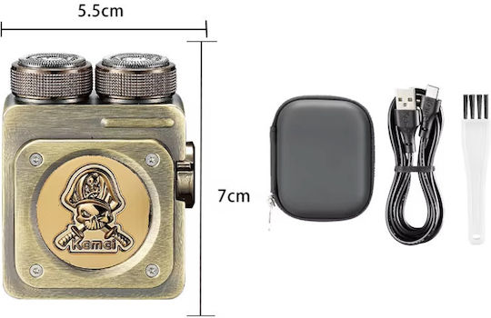 Kemei KM-1318 Ξυριστική Μηχανή Σώματος Επαναφορτιζόμενη
