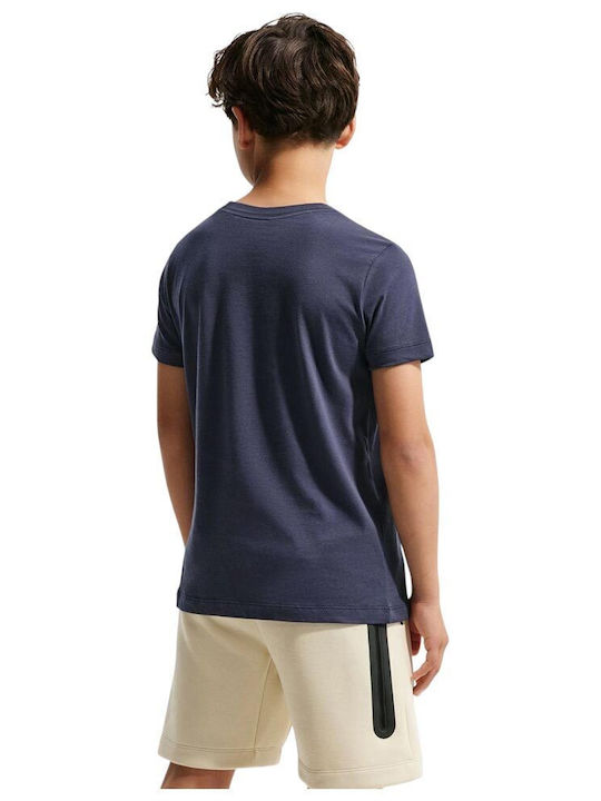 Kids Blue T-shirt Sportswear