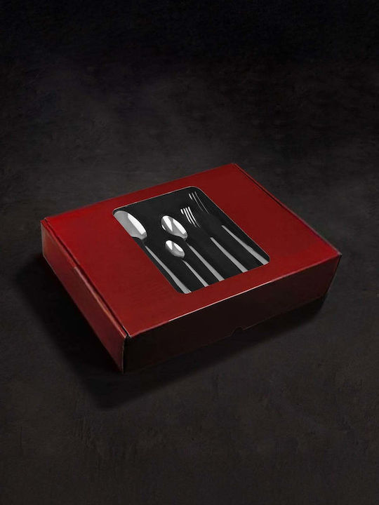 SteweHome Cutlery Set Stainless Steel Gold 72 Pieces