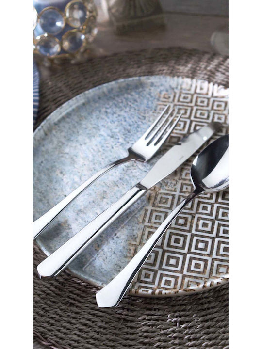SteweHome Cutlery Set Stainless Steel Silver 60 Pieces