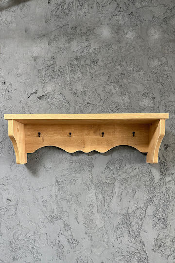 Wandregal Braune 60x14x14cm