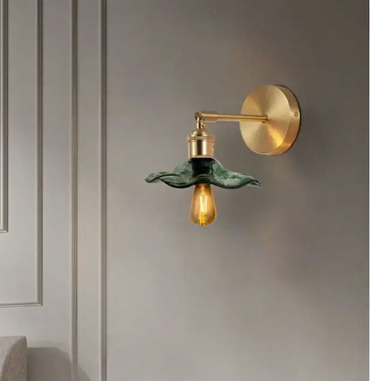 SteweHome Modern Wall Lamp Green