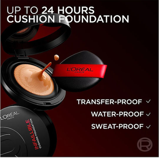L'Oreal Paris Infaillible Cushion Cushion Foundation N100 11gr