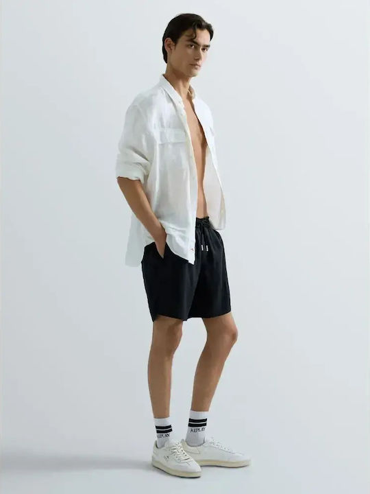 Costum de Baie Bărbați Pantaloni Scurți Black