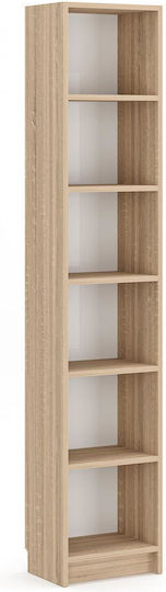 Βιβλιοθήκη Καφέ 40x28x200εκ. STE-015960-V22404