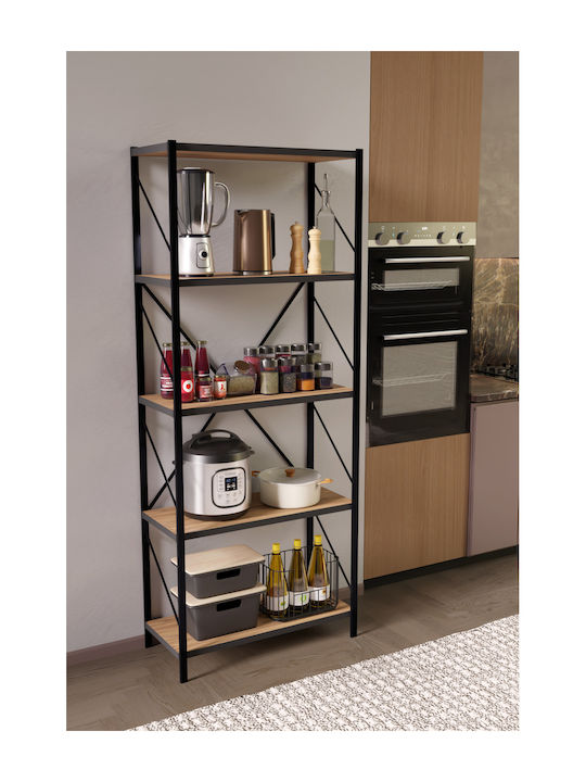 Bibliotecă Maro 90x34x180 cm
