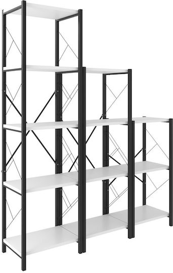 Етажерка Бяла 120x30x151см