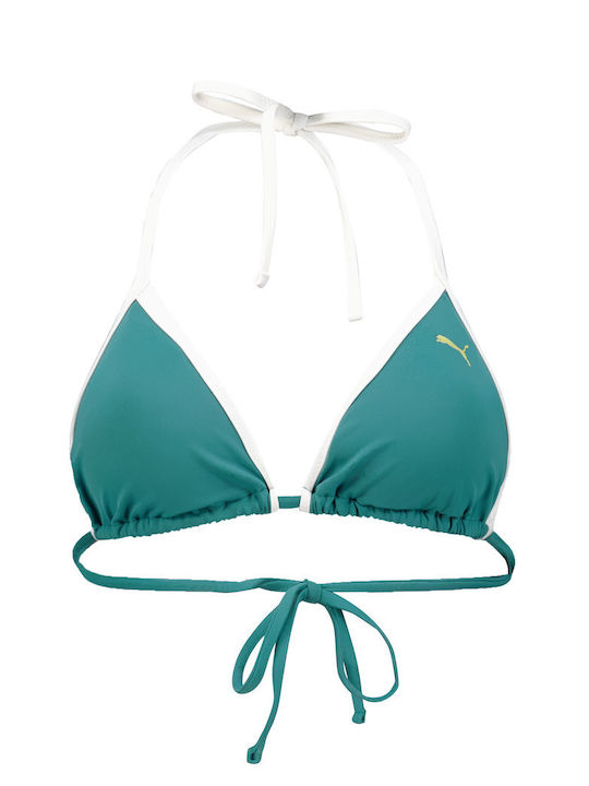 Top Triunghi Auriu Bikini