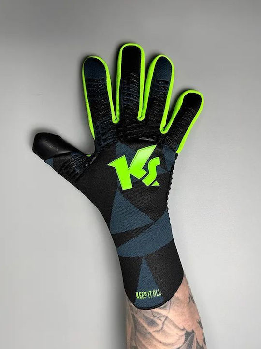 KEEPERsport Torwarthandschuhe Erwachsene Schwarze