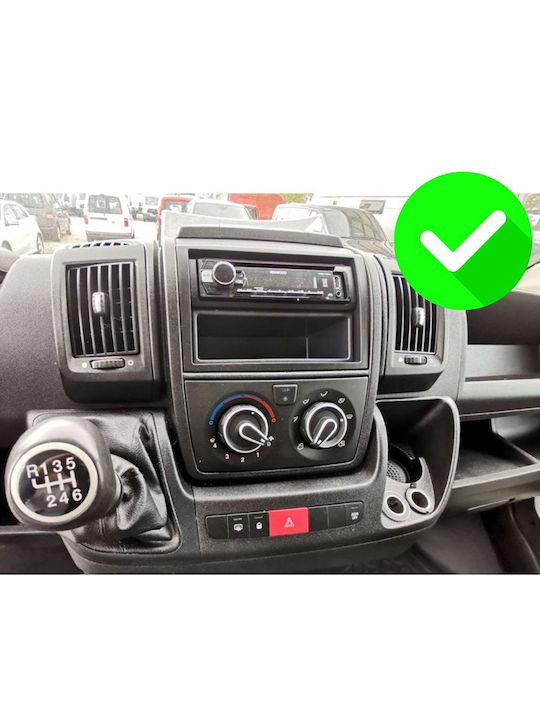 Carmedia Car Audio System for Peugeot Boxer Fiat Ducato Citroen Jumper 2006-2011 with Touch Screen 9" Bluetooth USB Wi-Fi GPS Apple CarPlay Android Auto