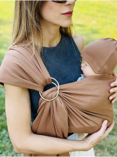 SteweHome Μάρσιπος Sling Ring Καφέ
