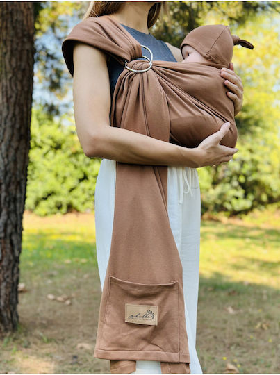 SteweHome Μάρσιπος Sling Ring Καφέ