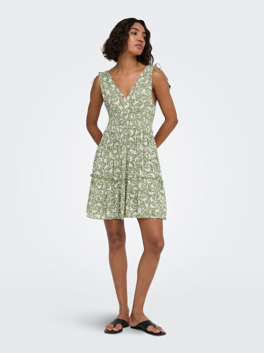 Life Dress Hedge Green