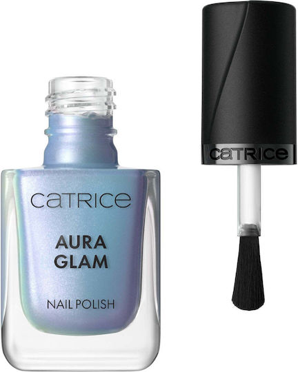 Catrice Cosmetics Aura Glam Glossy Βερνίκι Νυχιών Ocean Whisper 10.5ml