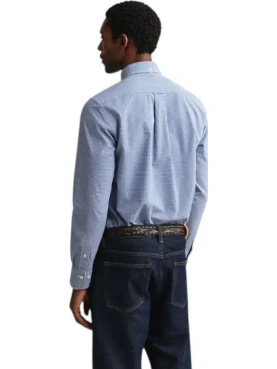 Gant Baumwollhemd Himmelblau