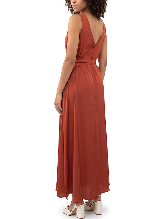 Moutaki Damenkleid Ganztägig Orange Moutaki Damenkleid Ganztägig Orange