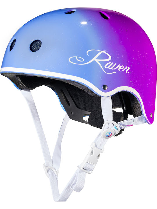 Raven Παιδικό Κράνος για Ποδήλατο & Πατίνι BMX Μωβ