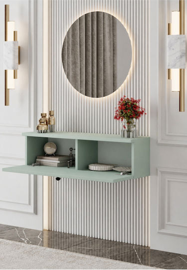 Wooden Green Console L50xW26xH26cm Wooden Green Console L50xW26xH26cm