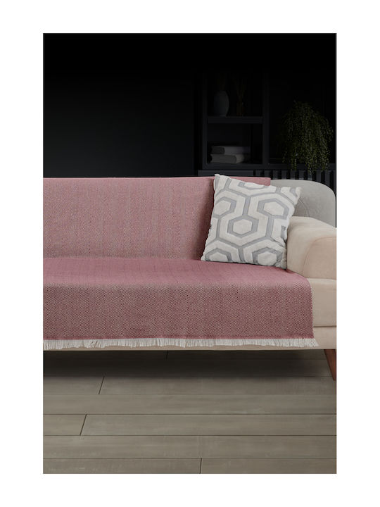 SteweHome Ριχτάρι Πολυθρόνας 180x215εκ. 100% Βαμβάκι