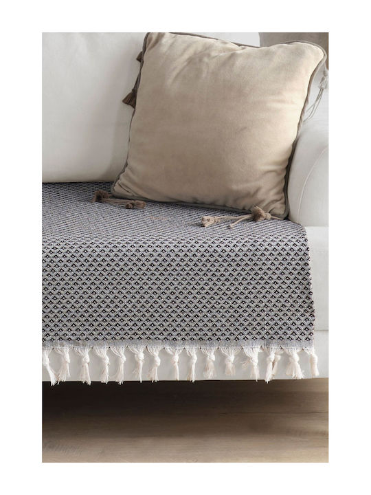 SteweHome Armchair Throw 115x201cm Black