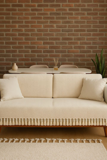 SteweHome SteweHome Sesselüberwurf 180x215cm Beiges