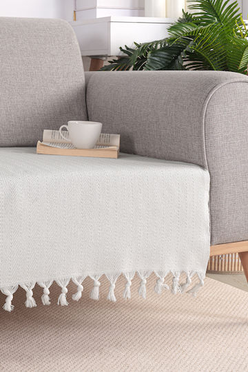 SteweHome Πολυθρόνας Π100xΜ200cm Εκρού