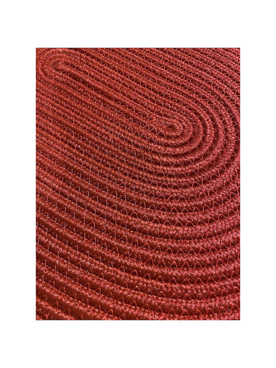 SteweHome Σουπλά Ψάθινο Κόκκινο 40x30cm 7τμχ SteweHome Σουπλά Ψάθινο Κόκκινο 40x30cm 7τμχ