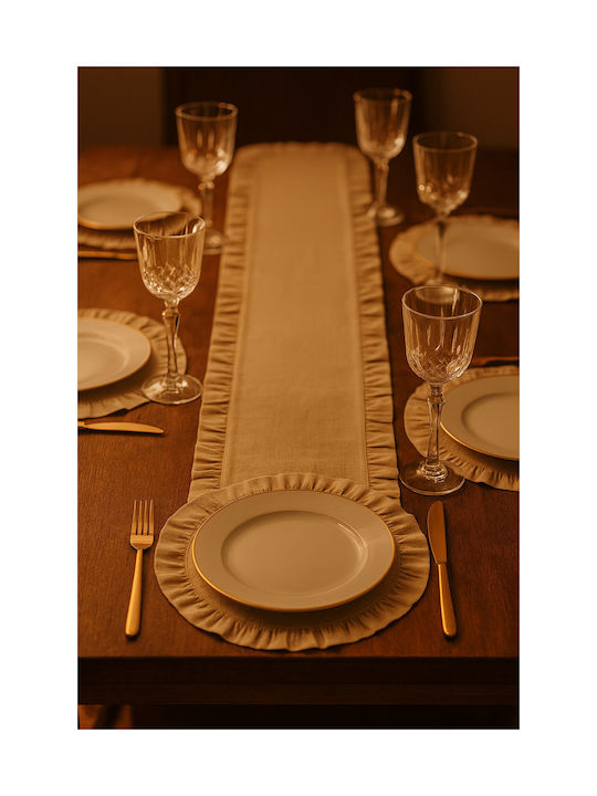 SteweHome SteweHome Tischsets Beiges 120x40cm 7 Stück