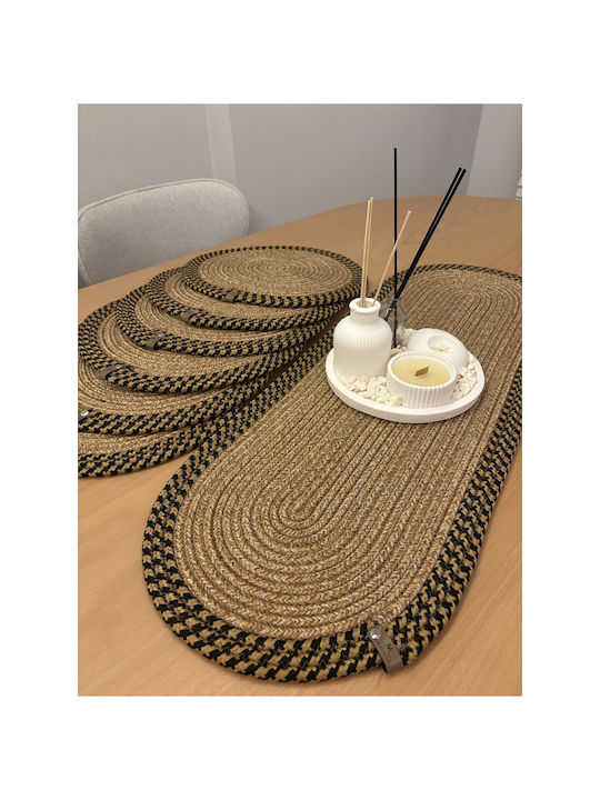 SteweHome Wicker Placemats 80x30cm 6 Pieces