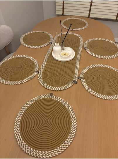 SteweHome Wicker Placemats 80x30cm 6 Pieces