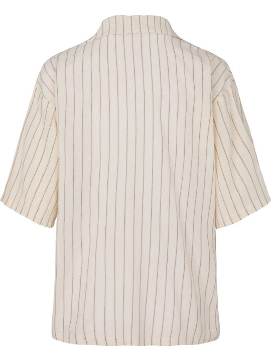 Hunkemöller Summer Women's Pyjama Shorts Linen Stripe Stripe