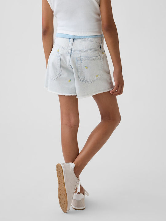 Kinder Shorts & Bermudas Denim Light Wash Lemons