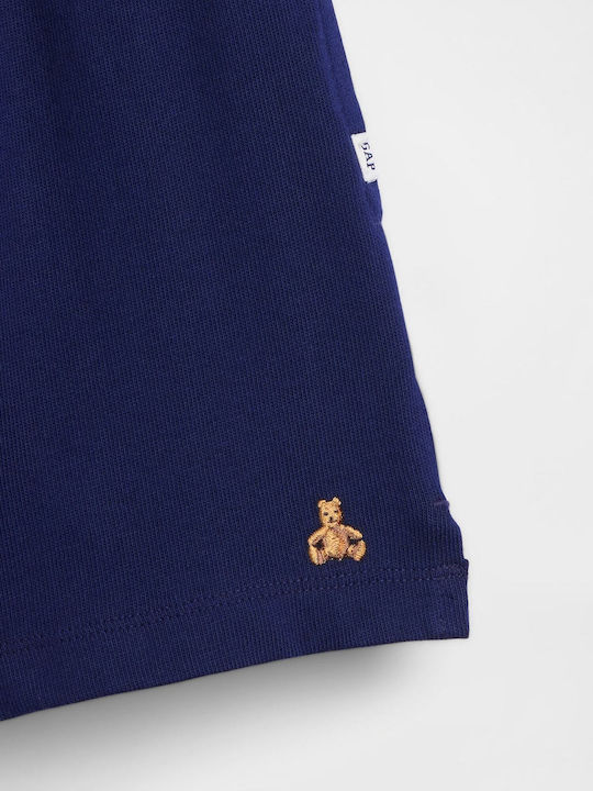 Παιδικό Σορτς/Βερμούδα Υφασμάτινο Military Blue