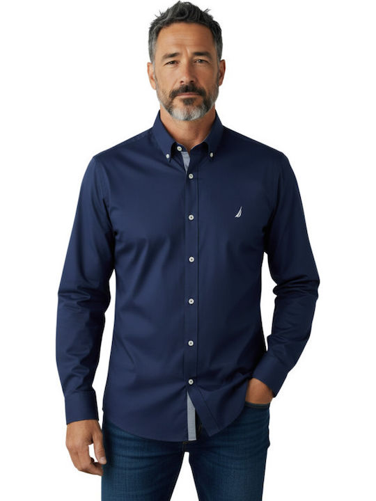 Nautica Πουκάμισο Dark Navy