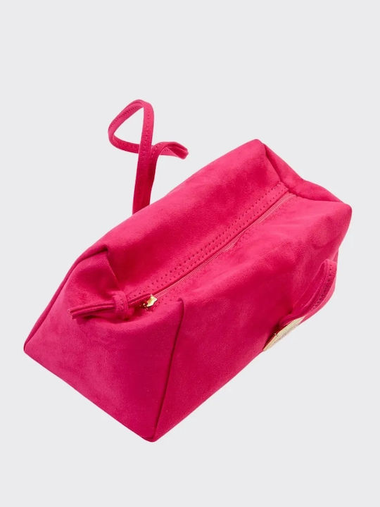 Leather Women's Handbag Fuchsia