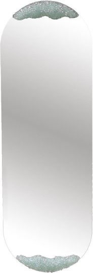 SteweHome SteweHome Wandspiegel Ganzkörper Oval mit Silber Glas Rahmen 150x150cm