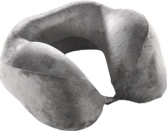 SteweHome Gray Travel Pillow