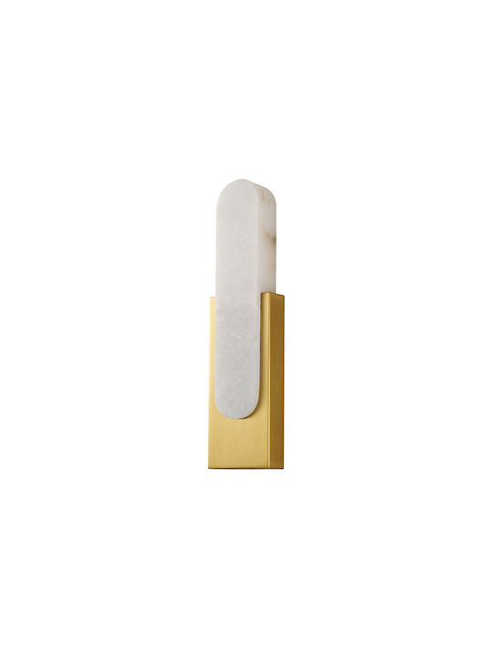 SteweHome Modern Wall Lamp with Integrated LED and Warm White Multicolour Light