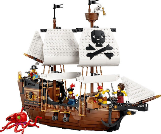 LEGO Creator Corabie Piraților pentru 9+ Ani 1074 Bucăți