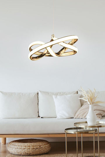 SteweHome Deckenleuchte Gelbes LED 25x50x61cm