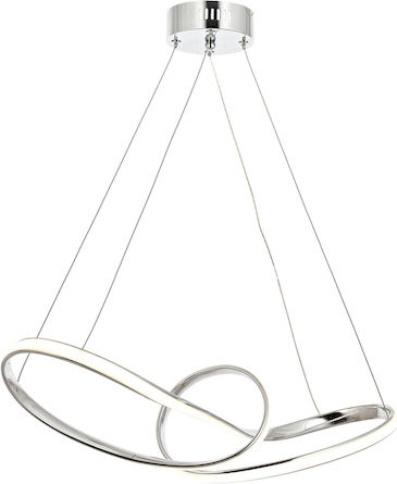 SteweHome Pendant Ceiling Light Multicolour LED 60x25x61cm
